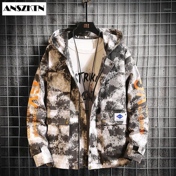 men's jackets anszktn mens hooded jacket men 2021 camouflage windbreakers coat korean style hip hop japanese streetwear for, Black;brown
men's jackets anszktn mens hooded jacket men 2021 camouflage windbreakers coat korean style hip hop japanese streetwear for, Black;brown