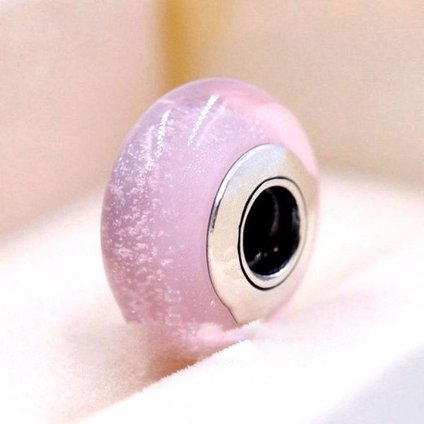 925 sterling silver pink fluorescent murano glass signature color beads fit style jewelry charm bracelets special moments, Crystal
925 sterling silver pink fluorescent murano glass signature color beads fit style jewelry charm bracelets special moments, Crystal