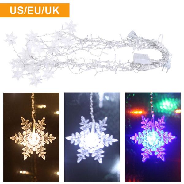 3.5m colorful christmas snowflake led string curtain light flashing waterproof party linkable wave fairy decoration
3.5m colorful christmas snowflake led string curtain light flashing waterproof party linkable wave fairy decoration