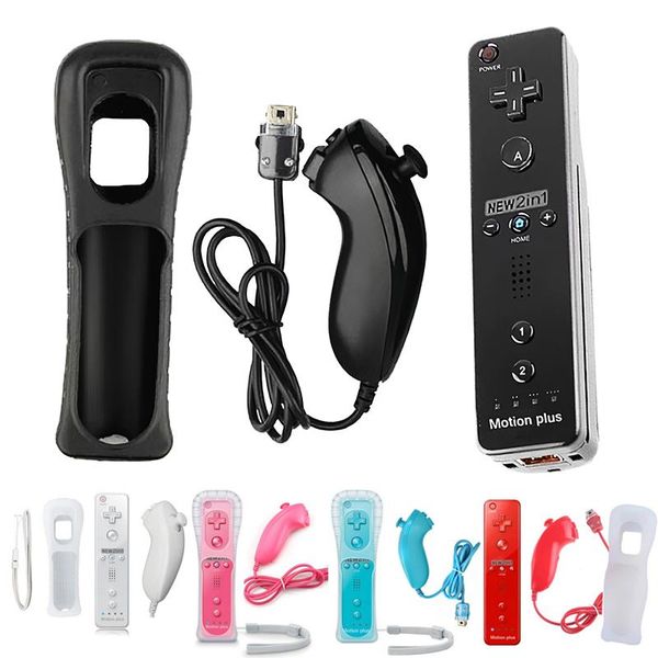 game controllers & joysticks for wii 2 in 1 wireless controller built-in motion plus remote nunchuck gamepad joystick control
game controllers & joysticks for wii 2 in 1 wireless controller built-in motion plus remote nunchuck gamepad joystick control