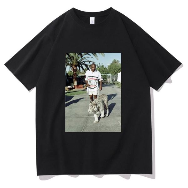 men's t-shirts tiger tshirt mike tyson short sleeve tee oversized 100% cotton t-shirt pattern fun streetwear men women fashion hip hop, White;black
men's t-shirts tiger tshirt mike tyson short sleeve tee oversized 100% cotton t-shirt pattern fun streetwear men women fashion hip hop, White;black