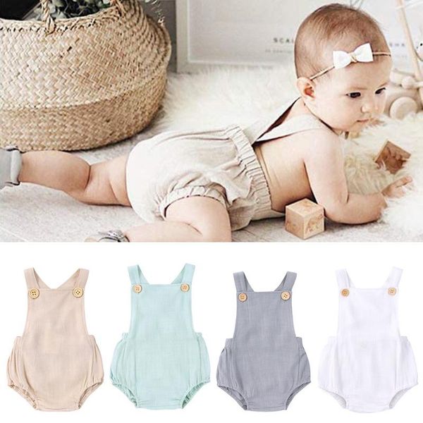 summer baby romper bodysuit for borns solid color cotton outdoor casual jumpsuit infant boy/girl clothes rompers, Blue
summer baby romper bodysuit for borns solid color cotton outdoor casual jumpsuit infant boy/girl clothes rompers, Blue