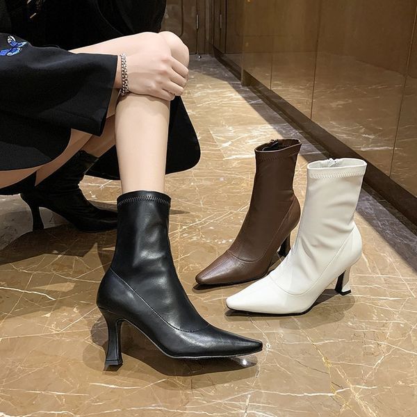 boots women zipper martin comfortable high heel ankle fashion pointed toe autumn winter shoes svqr, Black
boots women zipper martin comfortable high heel ankle fashion pointed toe autumn winter shoes svqr, Black
