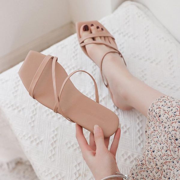 slippers summer women woman flat square toe women's cross tie flip flops ladies beach shoes female outdoor 2021 fashion, Black
slippers summer women woman flat square toe women's cross tie flip flops ladies beach shoes female outdoor 2021 fashion, Black