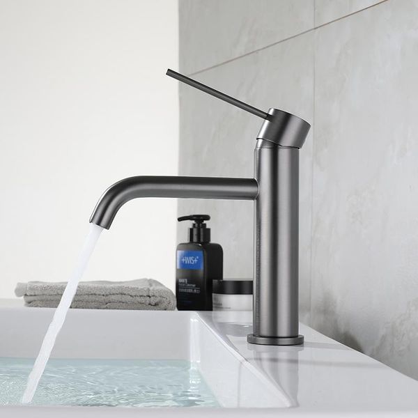 fashion design simplicity brass gun grey bathroom sink faucet copper basin mixer tap single hole handle faucets
fashion design simplicity brass gun grey bathroom sink faucet copper basin mixer tap single hole handle faucets