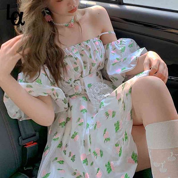 sweet dress women one shoulder kawaii mini chiffon party beach females piece korean summer chic 210519, Black;gray
sweet dress women one shoulder kawaii mini chiffon party beach females piece korean summer chic 210519, Black;gray