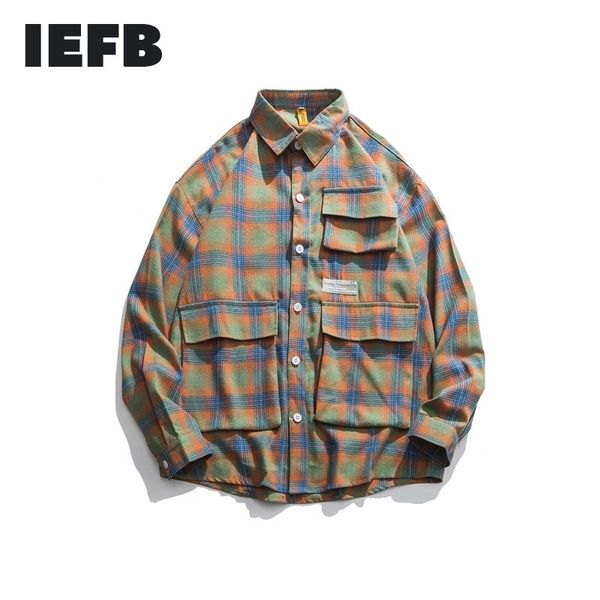 iefb /can ship men's waer spring fashion design many pocket lattice shirt for male loose large size 9y819 210524, White;black
iefb /can ship men's waer spring fashion design many pocket lattice shirt for male loose large size 9y819 210524, White;black