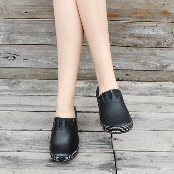 dress shoes 2021 women spring high heel retro leather thick pumps elastic round ladies black coffee
dress shoes 2021 women spring high heel retro leather thick pumps elastic round ladies black coffee