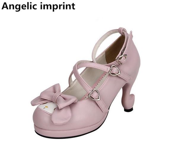 dress shoes angelic imprint handmade woman mori girl lolita cosplay lady high thin heels pumps women princess party 8.5cm, Black
dress shoes angelic imprint handmade woman mori girl lolita cosplay lady high thin heels pumps women princess party 8.5cm, Black
