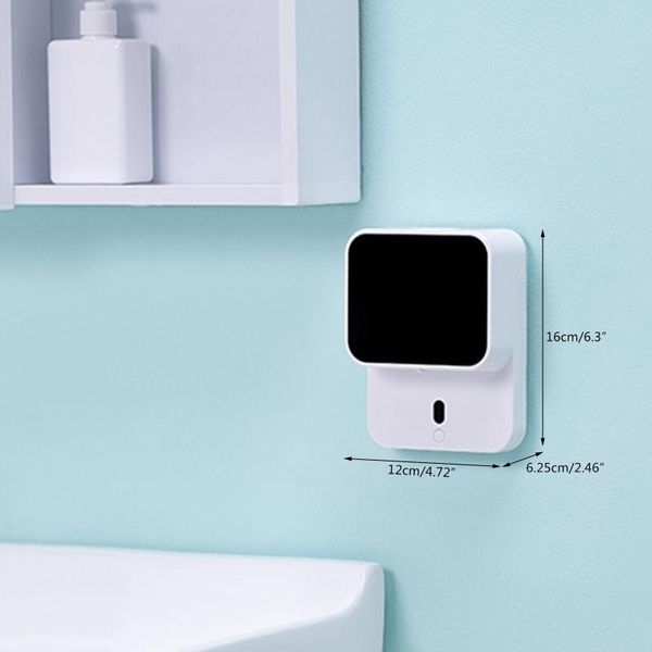 liquid soap dispenser automatic induction foaming hand washer led screen display household wall washing machine infrared sensor for bathroom
liquid soap dispenser automatic induction foaming hand washer led screen display household wall washing machine infrared sensor for bathroom