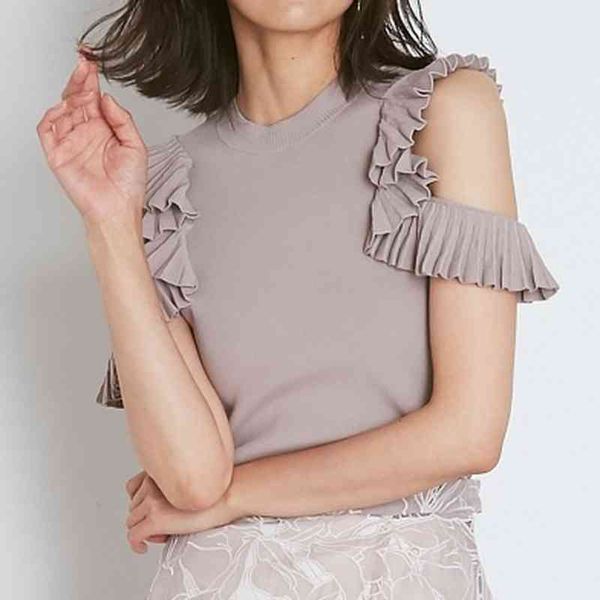 women's sweaters elegant solid ruffles pleated shoulder strapless japan style knit pullovers summer all-math women xzh0, White;black
women's sweaters elegant solid ruffles pleated shoulder strapless japan style knit pullovers summer all-math women xzh0, White;black