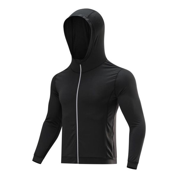 running jackets ayjk7 zipper men winter autumn hoodies sport shirt hat fitness gym training sportswear, Black;red
running jackets ayjk7 zipper men winter autumn hoodies sport shirt hat fitness gym training sportswear, Black;red