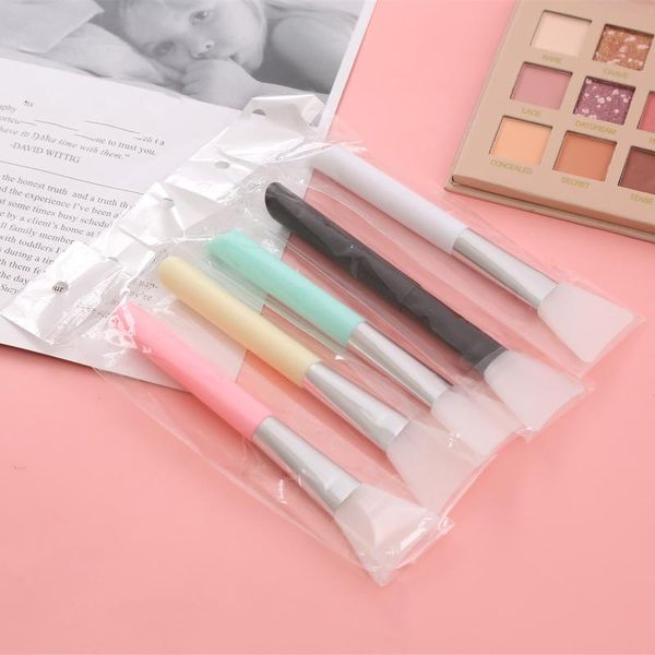 1pc professional silicone facial face mask brush mud mixing tool 5 color soft women skin care makeup brushes
1pc professional silicone facial face mask brush mud mixing tool 5 color soft women skin care makeup brushes