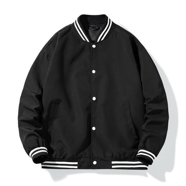 men's jackets men baseball uniform coat 2021 autumn bomber jacket streetwear single breasted casual tracksuit harajuku varsity, Black;brown
men's jackets men baseball uniform coat 2021 autumn bomber jacket streetwear single breasted casual tracksuit harajuku varsity, Black;brown