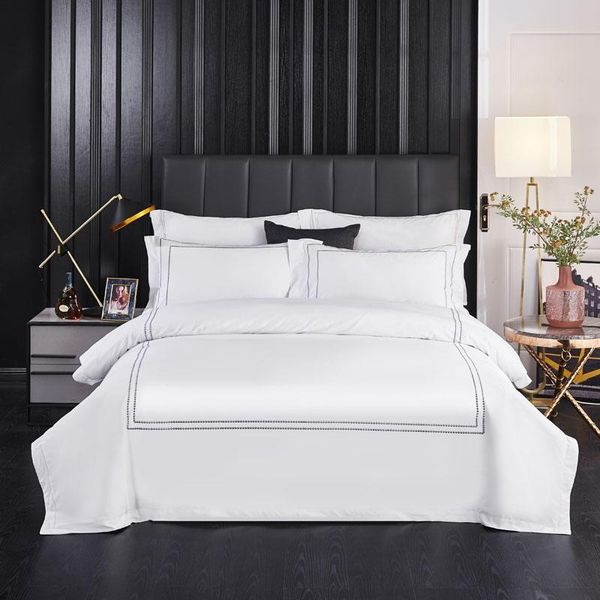 bedding sets luxury el embroidered white egyptian cotton soft duvet cover 4pcs breathable durable comforter bed sheet 2 pillow shams
bedding sets luxury el embroidered white egyptian cotton soft duvet cover 4pcs breathable durable comforter bed sheet 2 pillow shams