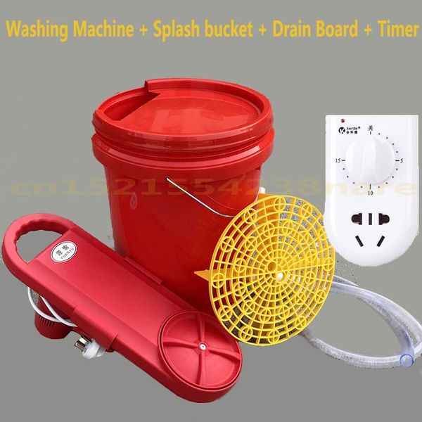 buckets creative portable washing timing machine clothes washer hangable with prevent splashing 20l bucket fast wash 1m drain 150w
buckets creative portable washing timing machine clothes washer hangable with prevent splashing 20l bucket fast wash 1m drain 150w