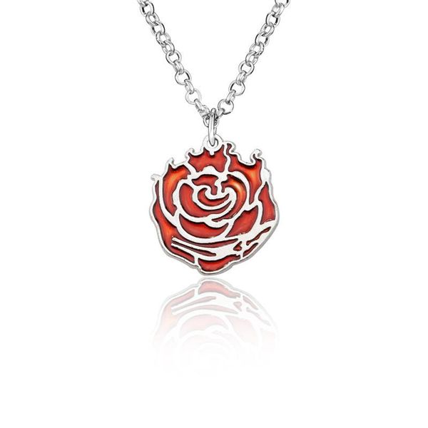 pendant necklaces anime rwby metal necklace red rose shape ruby fan gift jewelry accessories, Silver
pendant necklaces anime rwby metal necklace red rose shape ruby fan gift jewelry accessories, Silver