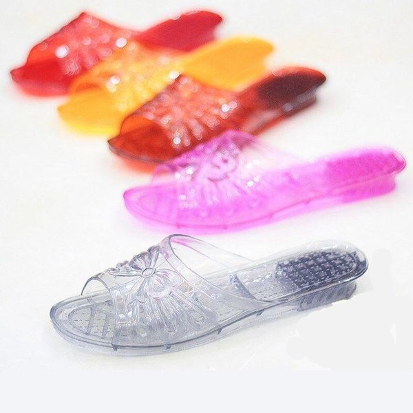 slippers women bathroom transparent crystal non-slip bathing plastic home thick-soled sandals and, Black
slippers women bathroom transparent crystal non-slip bathing plastic home thick-soled sandals and, Black