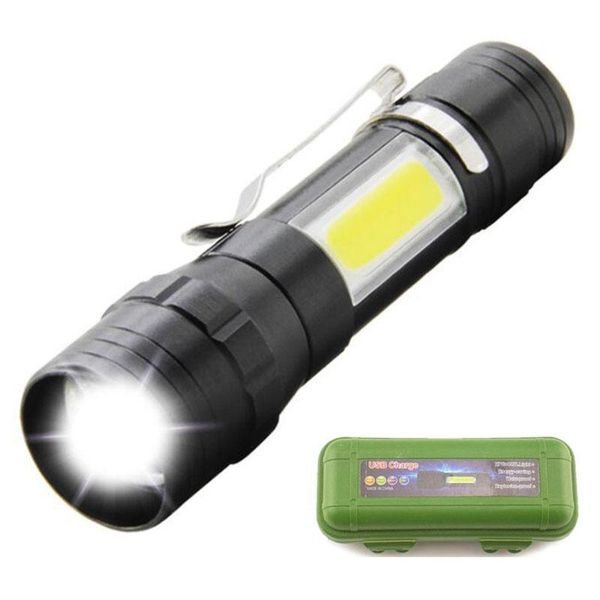 flashlights torches 2 led cob q5 mini flash light camping zoom usb rechargeable lighting portable 4 modes work
flashlights torches 2 led cob q5 mini flash light camping zoom usb rechargeable lighting portable 4 modes work