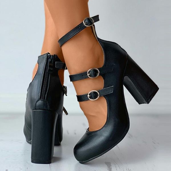 dress shoes spring autumn women high heels pumps japanese style mary janes fashion pointed toe buckle strap designer sandals size 42, Black
dress shoes spring autumn women high heels pumps japanese style mary janes fashion pointed toe buckle strap designer sandals size 42, Black