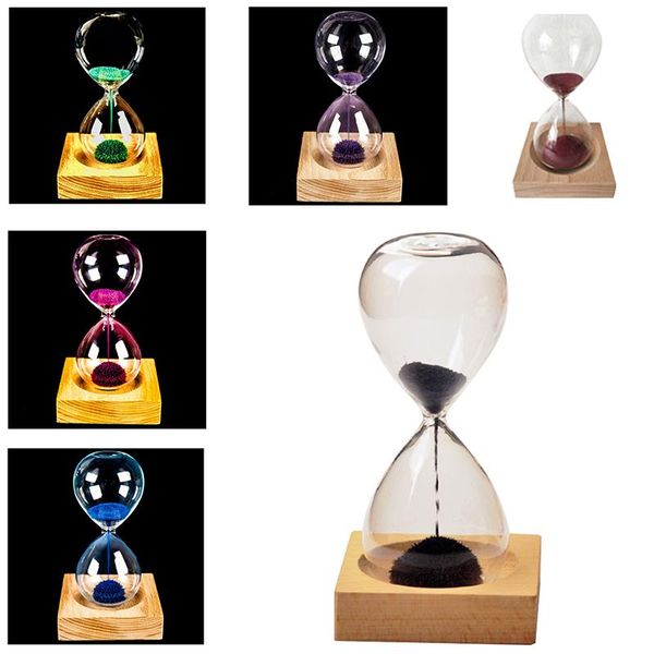 other clocks & accessories purple wood + glass iron powder sand flowering magnetic hourglass with packaging 13.5 * 5.5cm wooden seat 8
other clocks & accessories purple wood + glass iron powder sand flowering magnetic hourglass with packaging 13.5 * 5.5cm wooden seat 8
