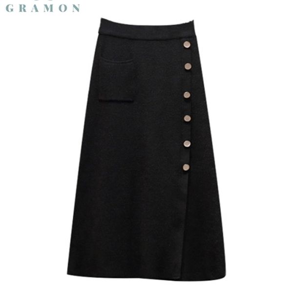 skirts plus size fall winter clothes for women korean fashion all-match high waist knitted midi skirt chic jupes mujer 211109, Black
skirts plus size fall winter clothes for women korean fashion all-match high waist knitted midi skirt chic jupes mujer 211109, Black