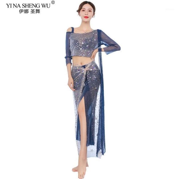 stage wear bellydance sequin beaded net gauze + hip scarf skirt elegant fairy belly dance practice costume sets danceing team, Black;red
stage wear bellydance sequin beaded net gauze + hip scarf skirt elegant fairy belly dance practice costume sets danceing team, Black;red