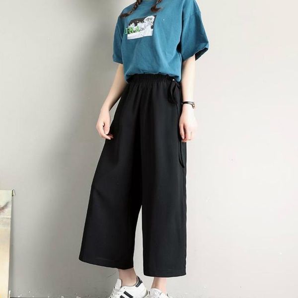 women's pants & capris women wide leg trousers leisure daily steetwear womens korean style solid all-match harajuku ulzzang simple tren, Black;white
women's pants & capris women wide leg trousers leisure daily steetwear womens korean style solid all-match harajuku ulzzang simple tren, Black;white
