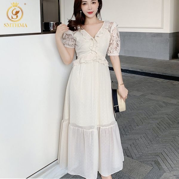fashion designer runway summer dress women v-neck short sleeve lace patchwork elegant ruffle long 210520, Black;gray
fashion designer runway summer dress women v-neck short sleeve lace patchwork elegant ruffle long 210520, Black;gray