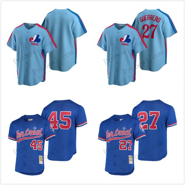 2021 montreal expos 27 vladimir guerrero custom any name number 45 pedro martine blue 1997 cooperstown collectio mesh batting practice jerse, Black
2021 montreal expos 27 vladimir guerrero custom any name number 45 pedro martine blue 1997 cooperstown collectio mesh batting practice jerse, Black