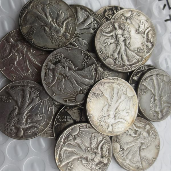 us a set of (1916-1947)-psd 65pcs walking liberty half dollar craft silver plated copy coins metal dies manufacturing factory price
us a set of (1916-1947)-psd 65pcs walking liberty half dollar craft silver plated copy coins metal dies manufacturing factory price