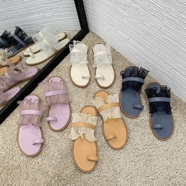 slippers lace flip-flop sandals and women wear korean version of the net red all-match casual flat roman shoes h52z, Black
slippers lace flip-flop sandals and women wear korean version of the net red all-match casual flat roman shoes h52z, Black