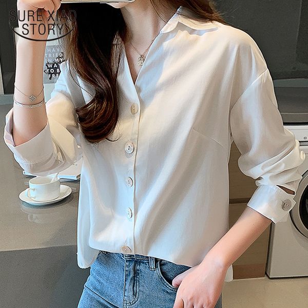 autumn loose korean fashion chiffon blouses long sleeve shirts button shirt women solid white blouse 5687 50 210417
autumn loose korean fashion chiffon blouses long sleeve shirts button shirt women solid white blouse 5687 50 210417