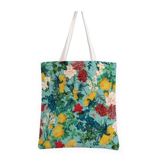 fashion bohemia style canvas large capacity shoulder bag colorful flower vogue women bags reusable handbag shopping storage
fashion bohemia style canvas large capacity shoulder bag colorful flower vogue women bags reusable handbag shopping storage
