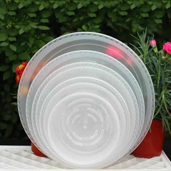 6pcs transparent plastic round garden flower pot plant saucers water tray base indoor outdoor supplies planters & pots
6pcs transparent plastic round garden flower pot plant saucers water tray base indoor outdoor supplies planters & pots