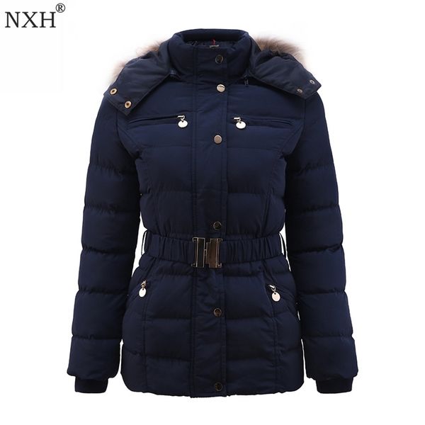 winter womens thick coat adjustable waist pockets fur hooded ladys warm jackets botton zipper slim clothing brand 210923, Black
winter womens thick coat adjustable waist pockets fur hooded ladys warm jackets botton zipper slim clothing brand 210923, Black