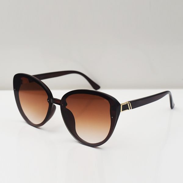 fashion womans sunglasses gradient occhiali da sole multicolor cat eye oval glasses mens sunglass gafas de sol designer women e, White;black
