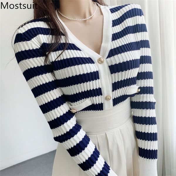 knitted striped women cardigan sweater autumn full sleeve v-neck single-breasted elegant vintage fashion junpers femme 210514, White
knitted striped women cardigan sweater autumn full sleeve v-neck single-breasted elegant vintage fashion junpers femme 210514, White