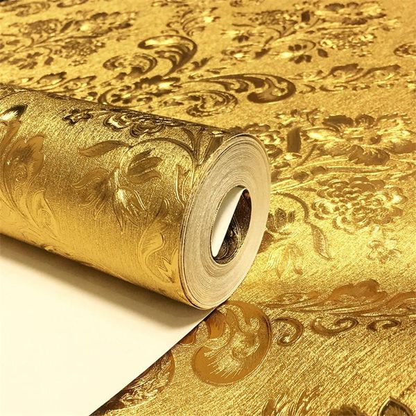 high-end golden damascus wallpaper bar ktv nightclub ceiling living room tv background wall reflective bedroom decor wallpapers
high-end golden damascus wallpaper bar ktv nightclub ceiling living room tv background wall reflective bedroom decor wallpapers
