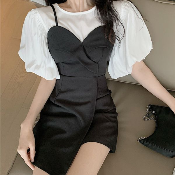 women's tracksuits hzirip strapped gently for summer, dressed in puffy sleeves, short sleeve shirt, girls, casual, two-piece, jta8, Gray
women's tracksuits hzirip strapped gently for summer, dressed in puffy sleeves, short sleeve shirt, girls, casual, two-piece, jta8, Gray