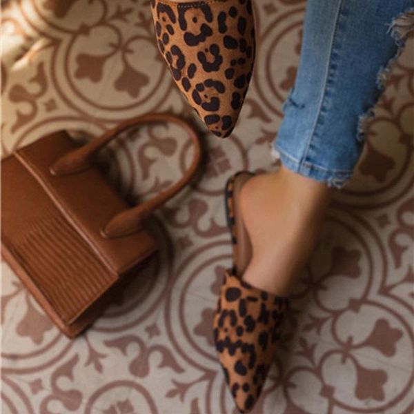 slippers women leopard summer flat sandals pointed toe ladies mules shoes outdoor female black casual slides zapatos mujer
slippers women leopard summer flat sandals pointed toe ladies mules shoes outdoor female black casual slides zapatos mujer