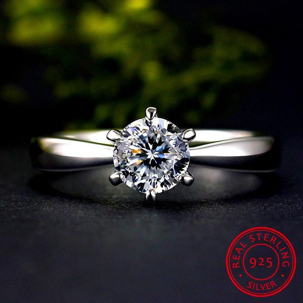 cluster rings classic female small round lab diamond ring real 925 sterling silver engagement promise solitaire wedding for women, Golden;silver
cluster rings classic female small round lab diamond ring real 925 sterling silver engagement promise solitaire wedding for women, Golden;silver
