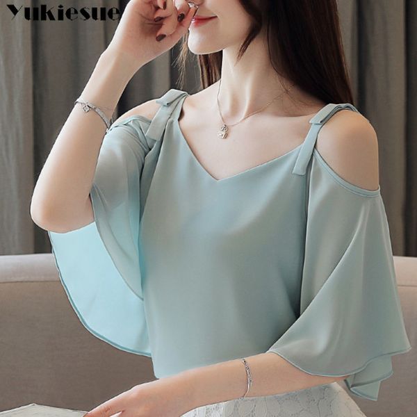 summer short sleeve batwing off shoulder women's shirt blouse for women blusas womens and blouses chiffon shirts plus size 210518, White
summer short sleeve batwing off shoulder women's shirt blouse for women blusas womens and blouses chiffon shirts plus size 210518, White