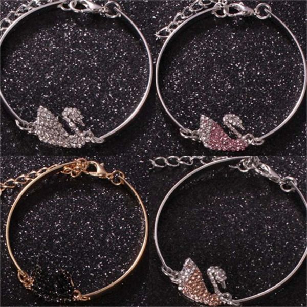 hand catenary e060 fashion bracelet swan bracelet handmade full diamond korean women's bracelet jewelry, Black
hand catenary e060 fashion bracelet swan bracelet handmade full diamond korean women's bracelet jewelry, Black