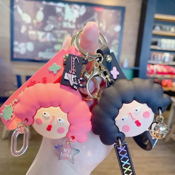 keychains creative girl doll keychain female cute funny car pendant keyring women bag key chain jewelry gifts, Silver
keychains creative girl doll keychain female cute funny car pendant keyring women bag key chain jewelry gifts, Silver