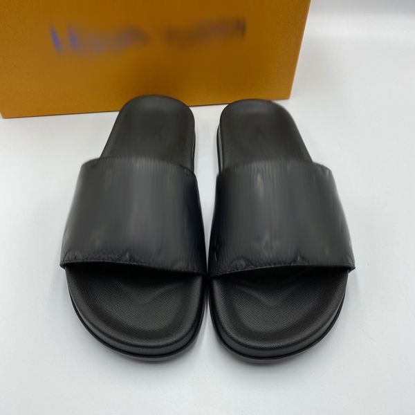 luxuries designer men's slippers sandals shoes slide summer fashion wide flat men flip flops with box size 39-45 -b88, Black
luxuries designer men's slippers sandals shoes slide summer fashion wide flat men flip flops with box size 39-45 -b88, Black