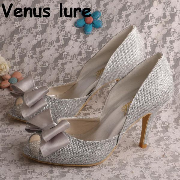 dress shoes epacket dropship 4311002 silver glitter women peep toe bow pumps with high heel, Black
dress shoes epacket dropship 4311002 silver glitter women peep toe bow pumps with high heel, Black