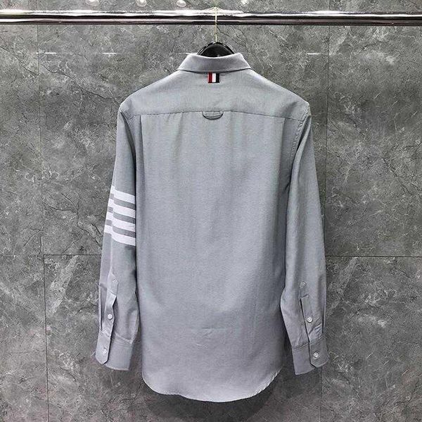 men's casual shirts 2021 fashion brand men slim gray long sleeve shirt thin turn down collar oxford solid clothing, White;black
men's casual shirts 2021 fashion brand men slim gray long sleeve shirt thin turn down collar oxford solid clothing, White;black