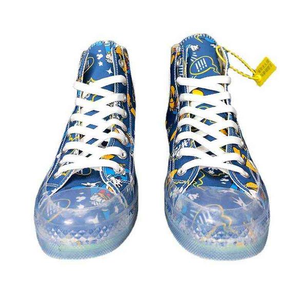 bony bonk 1970s star standard transparent bottom canvas shoes men's blue duck high women's cartoon jelly board, Black;white
bony bonk 1970s star standard transparent bottom canvas shoes men's blue duck high women's cartoon jelly board, Black;white