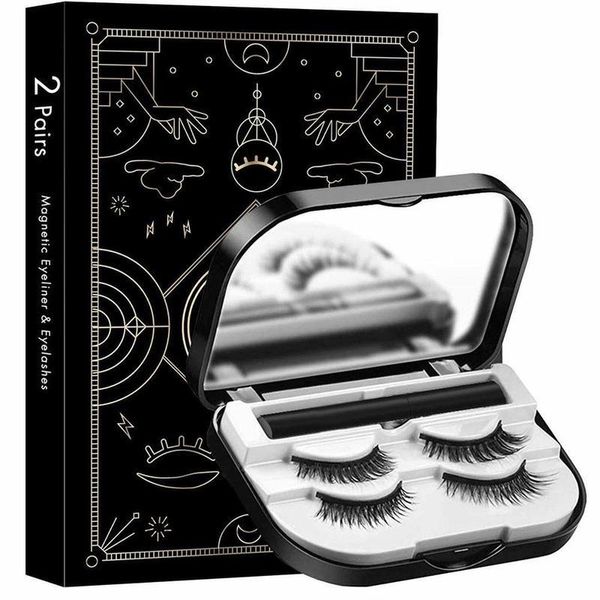magnetic liquid eyeliner false eyelashes handmade natural curling 3d eyelash set eye makeup
magnetic liquid eyeliner false eyelashes handmade natural curling 3d eyelash set eye makeup